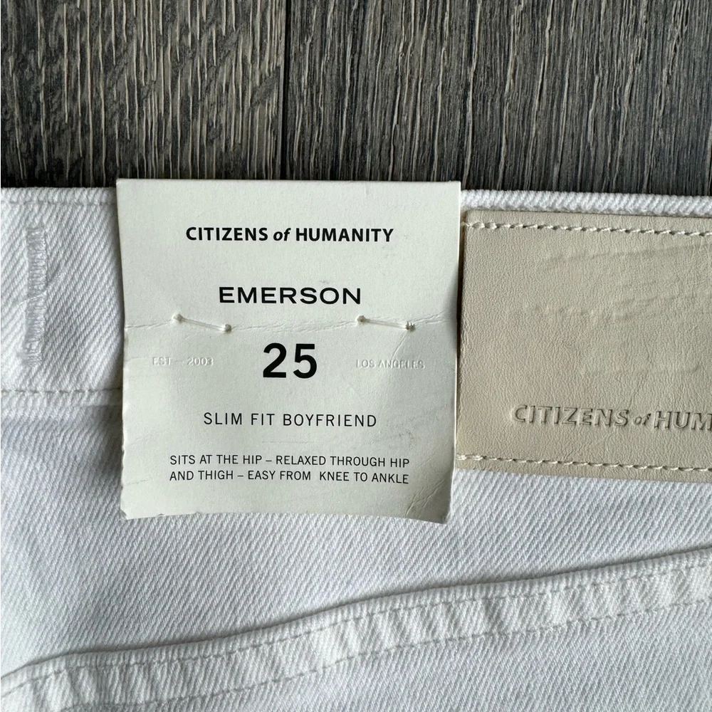 Citizens of Humanity Slim Fit Boyfriend Emerson Jean in Fracture Size 25